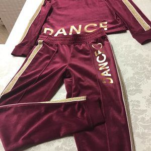 Justice Active - Dance velour sweat suit